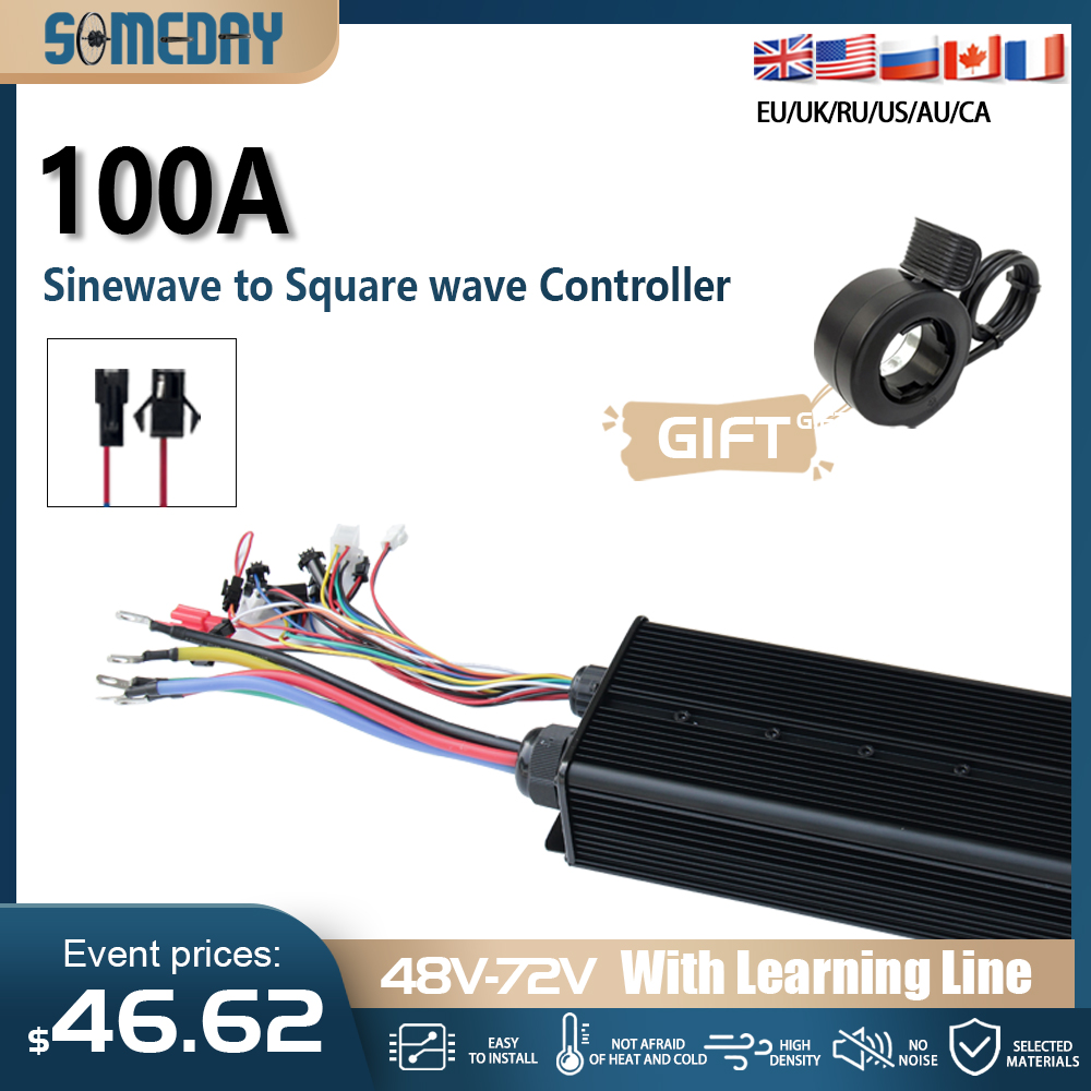 72V 100A Sabvoton Controller - Contrôleur de moteur sans balais 48V-72V