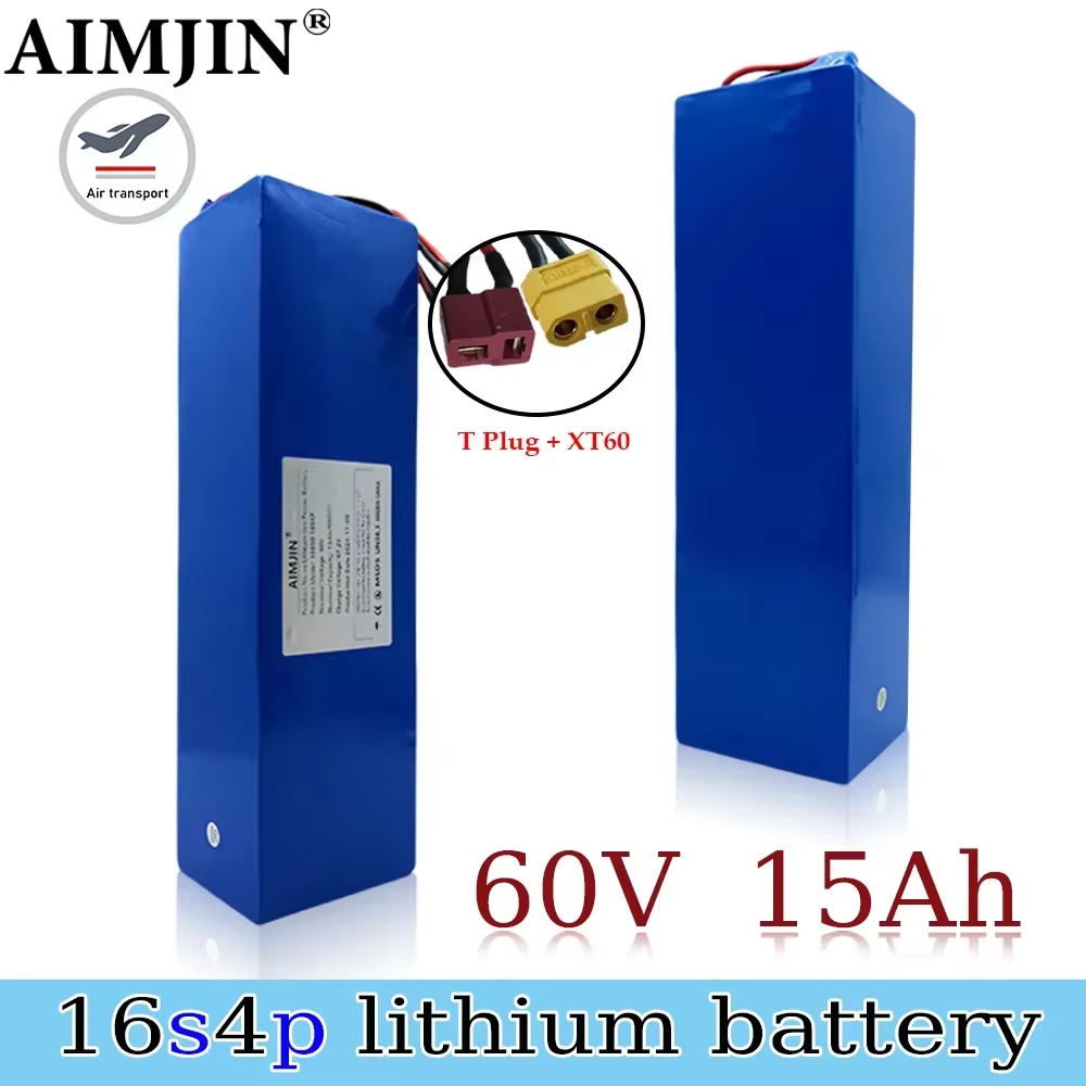 60V 50Ah Electric Scooter Battery - Batterie au lithium haute puissance 60V