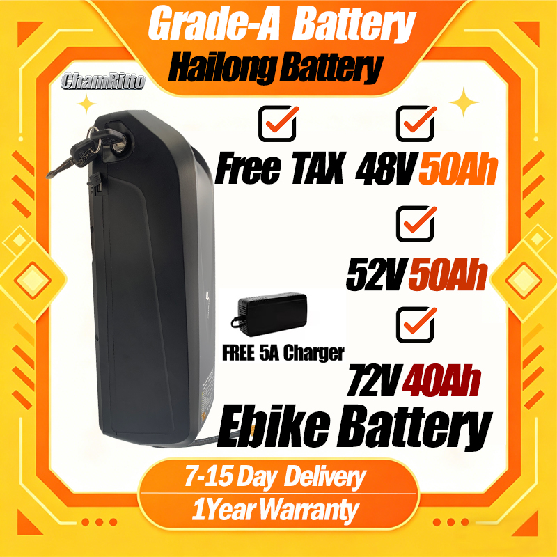 Batterie de vélo électrique 48 - 60V 50Ah Electric Scooter Battery avis et prix