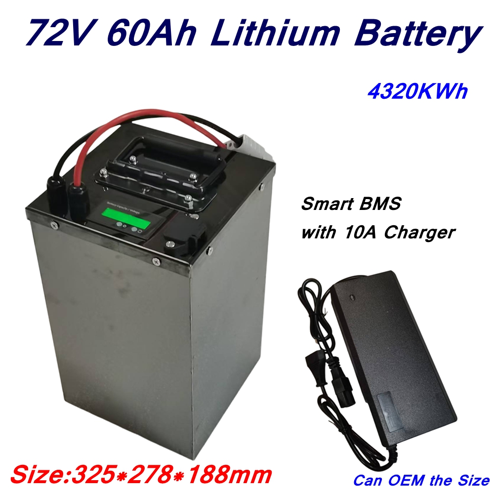 Batterie lithium polymère li-i - 72V 40Ah Lifepo4 Battery Pack avis et prix