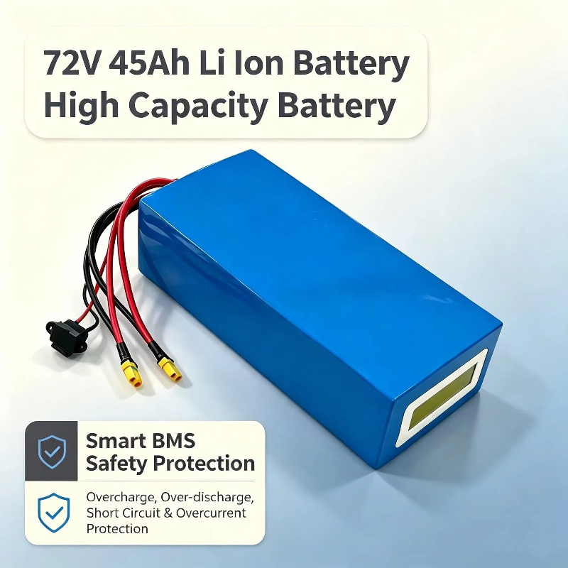 Batterie triangulaire au lithi - 72V 40Ah Lifepo4 Battery Pack avis et prix